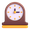 mantelpiece clock emoji